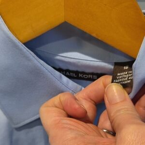 Michael Kors Men’s Sky Blue Dress Shirt